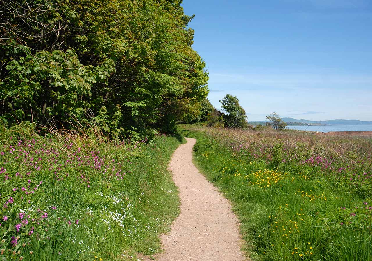 A section of the Fife Coastal Path in Scotland